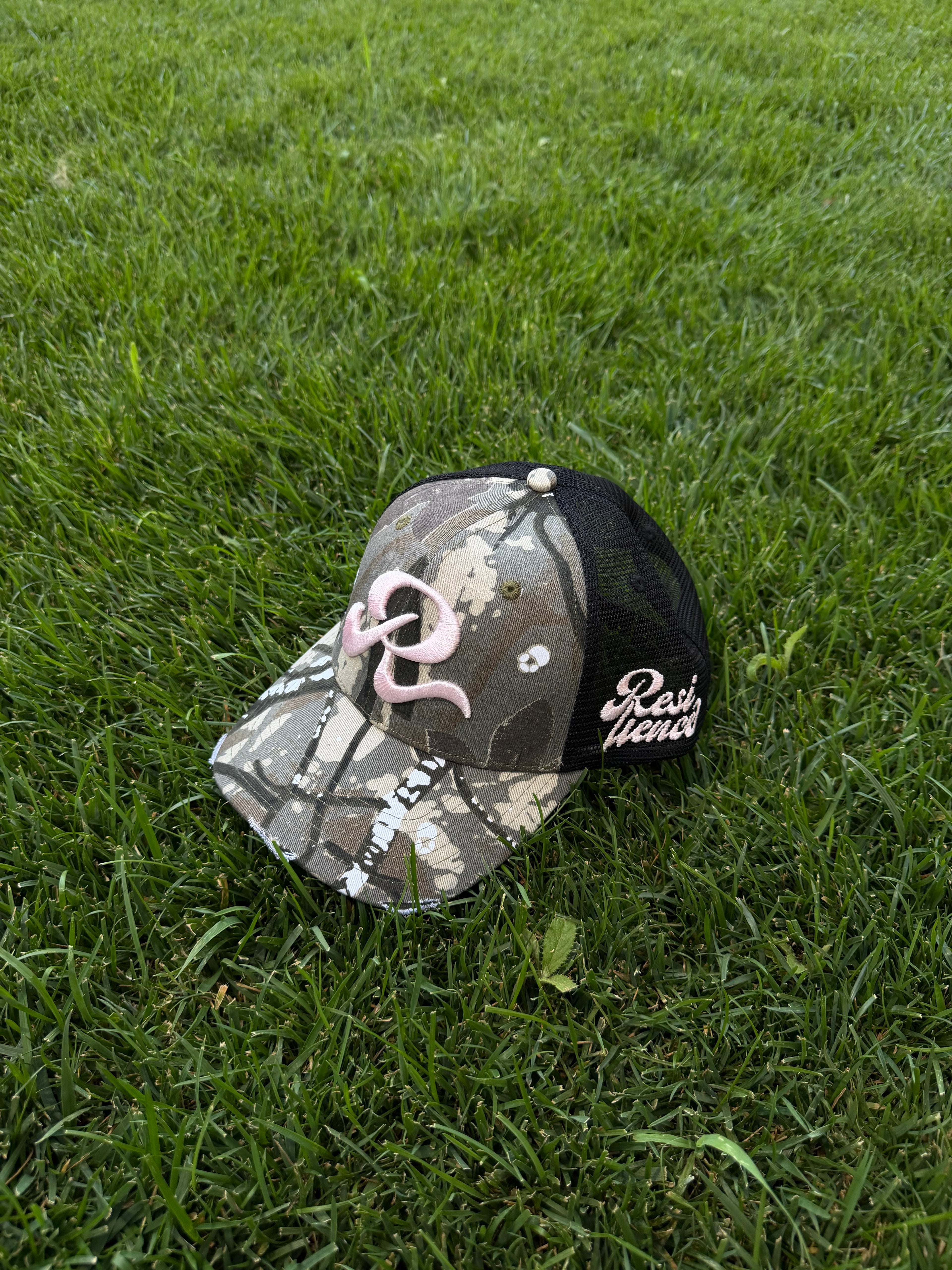 Resilience Camo Trucker hat