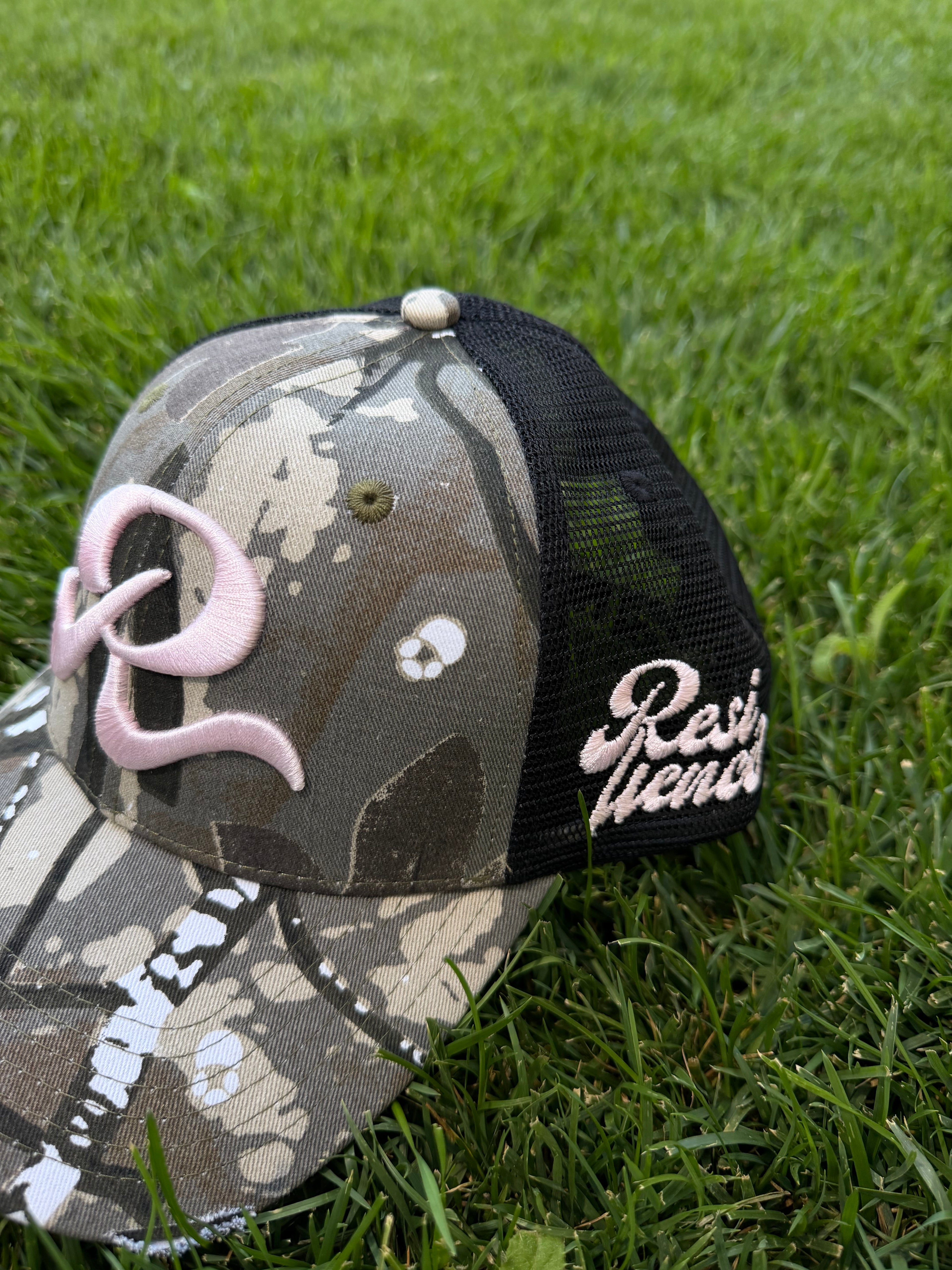 Resilience Camo Trucker hat