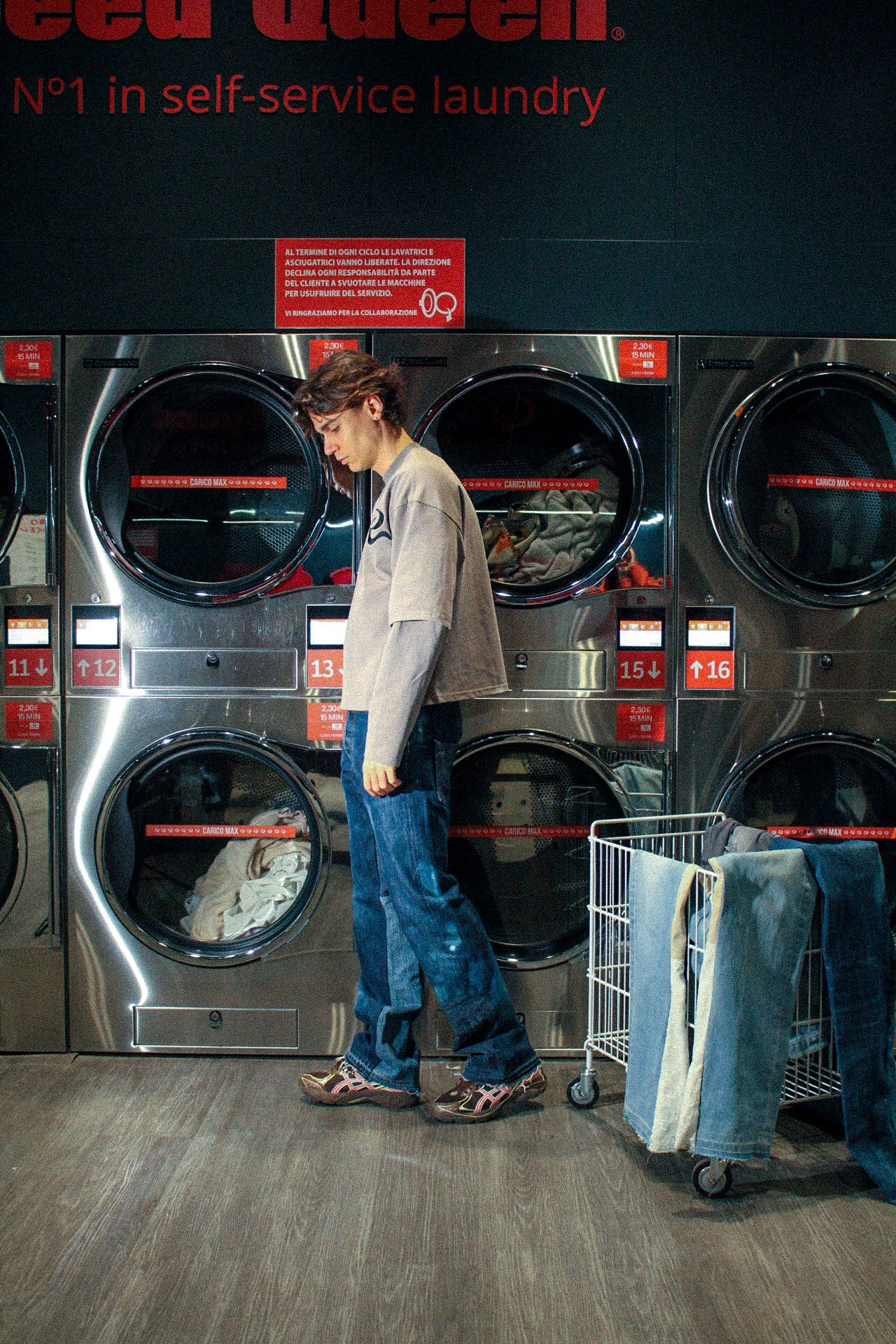 Resilience baggy pizzo blu