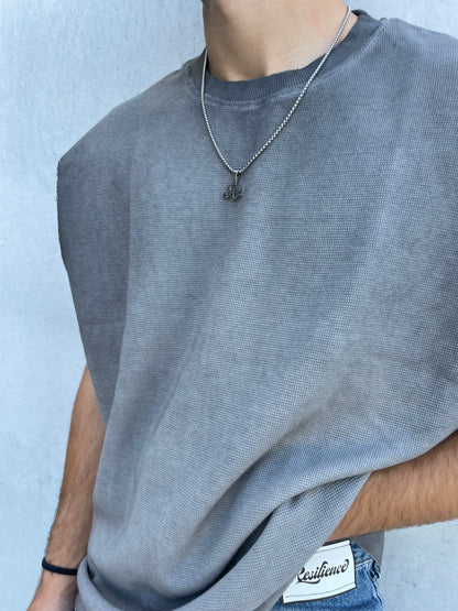 Resilience r logo necklace