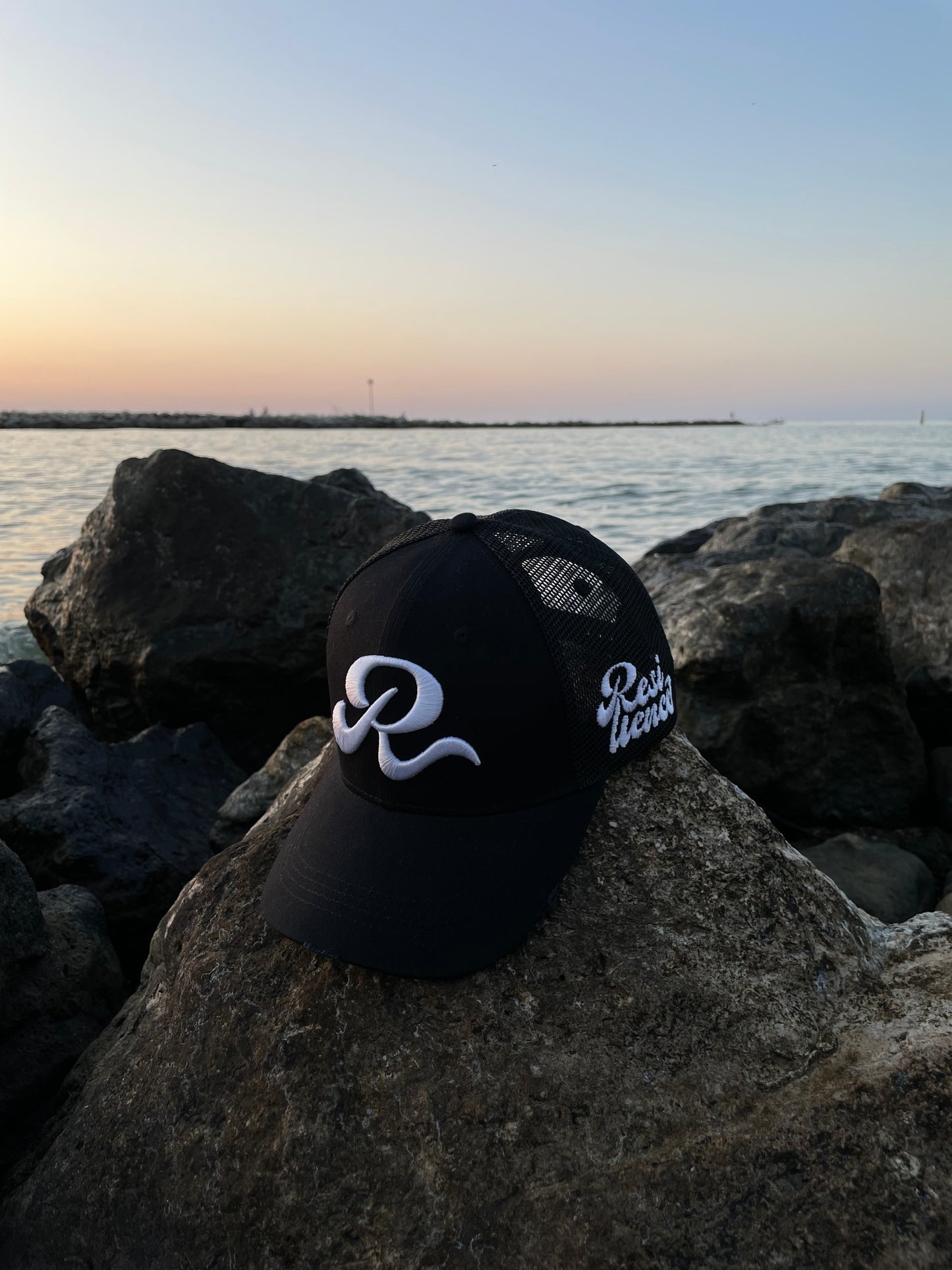 Resilience Black trucker hat