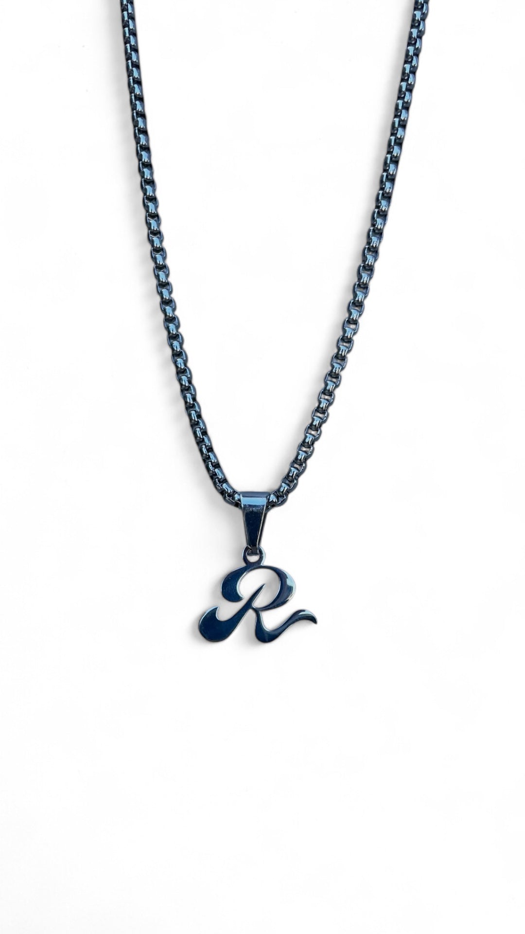 Resilience r logo necklace
