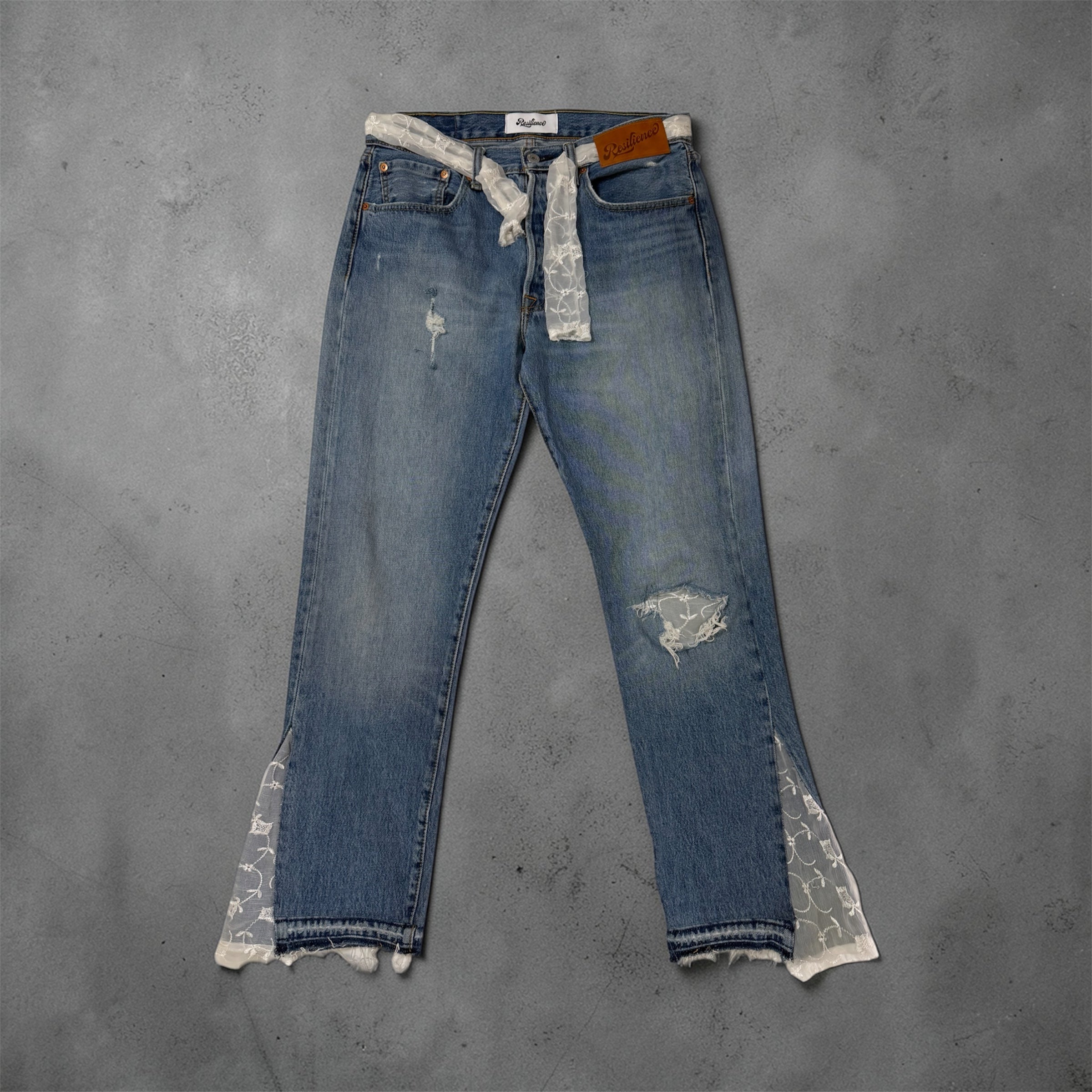 Resilience flare pizzo bianco