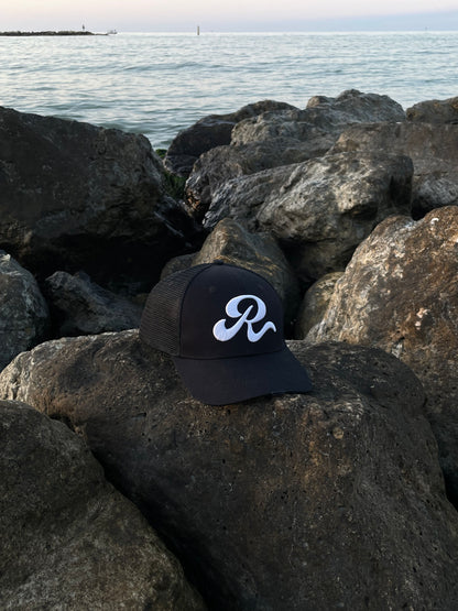 Resilience Black trucker hat